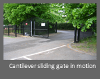 Automatic, Electric Sliding Cantilever Gate